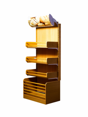 25KG (2) Gôndola de Parede para Padaria – H: 220 cm