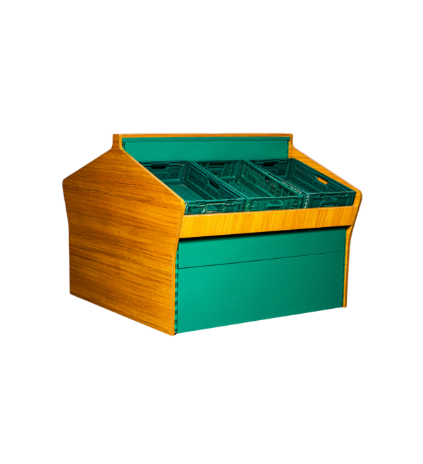 4 Ilha Central Compacta de Exposição – 6 Cestos