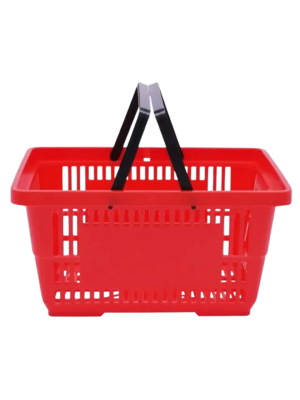 Cesto de Compras Plástico com Alças