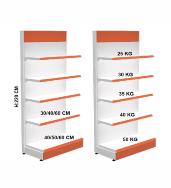 Estante Organizadora para Armazém e Logística – 5 Níveis