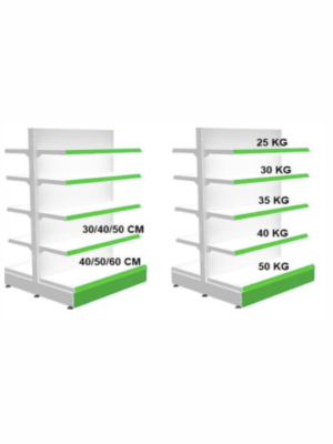 Design sem nome (29) Gôndola de Parede Industrial de 220 cm