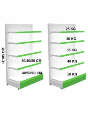 Design sem nome (30) Gôndola de Parede Industrial – 185 cm