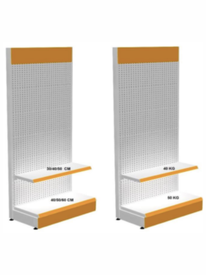 Prateleira de Parede com Painel Perfurado FIT 60 Prateleira de Parede com Painel Perfurado FIT 60